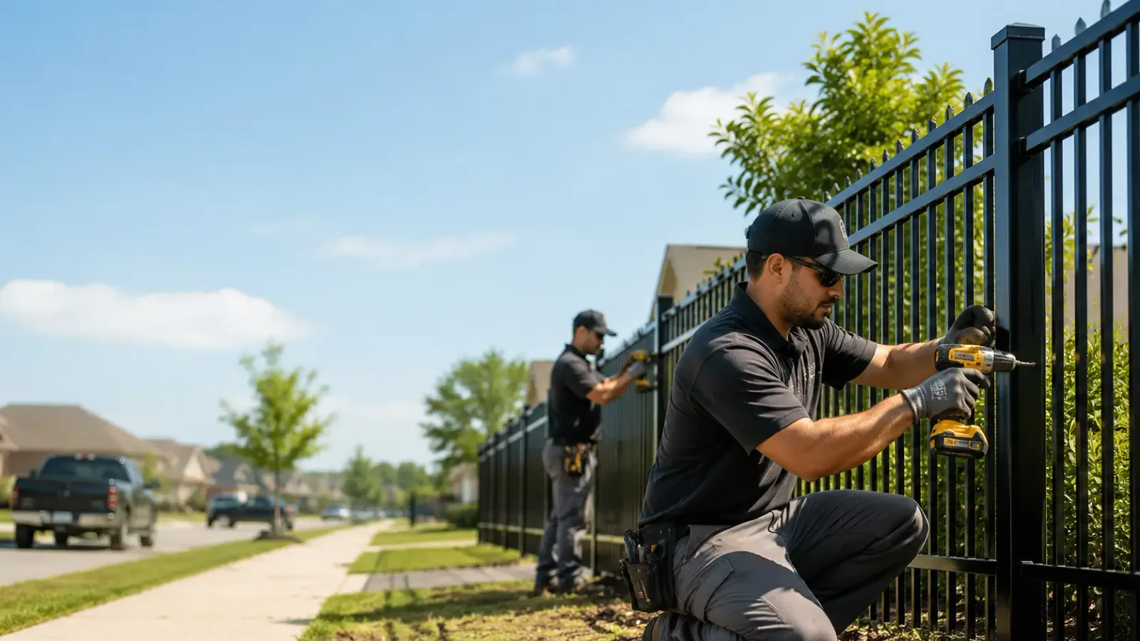 Metal Fence Installation in Convent, LA